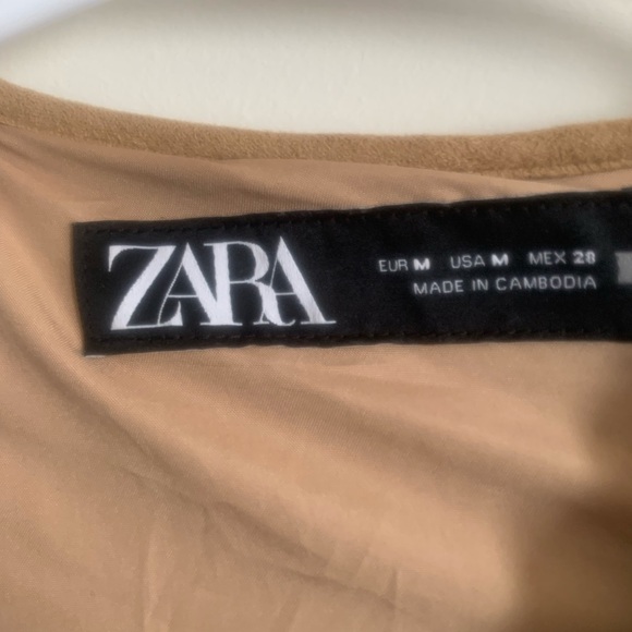 Dark caramel lamb feel jacket Ptp 22 1/2 - Picture 4 of 5